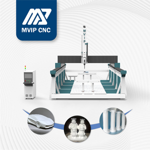 Bộ định tuyến <span class=keywords><strong>CNC</strong></span> 5 trục 2000x4000mm | ± 110 ° đầu xoay + Trục quay | 17kw ATC trục chính cho gỗ/Bọt/Kim loại - Product Image 1