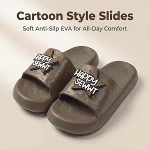 Pantuflas Deportivas para Hombre, Diseño Evergreen, Punta Abierta, EVA Antideslizante, Transpirables, Impermeables y Acolchadas, para Interiores y Exteriores - Product Image 2