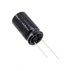 Condensador Original UVP1J331MHD CAP ALUM 330UF 20% 63V RADIAL TH de Orificio Pasante 330 uF - Product Image 1
