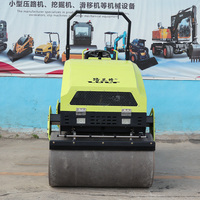 Rouleau compacteur hydraulique à double tambour 4 tonnes 5 tonnes Moteur YZD4.0 Modèle 75HZ Vibration Haute capacité Équipement de construction