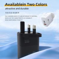 Nouveau 66W Type-C 8pin PD USB A + C + L Chargeur Charge Rapide QC 3.0 Chargeur pour iPhone 14 13 12 Téléphones Mobiles et Ordinateurs Portables