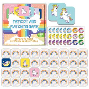 Juguete educativo interactivo para niños, tarjetas de juego de combinación rápida, búsqueda de patrones de cartón y entrenamiento de pensamiento lógico - Product Image 3