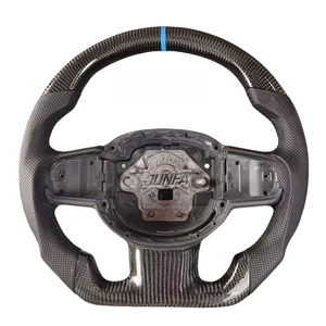 Volvo <span class=keywords><strong>XC</strong></span> 40 S90 S60 V60 <span class=keywords><strong>V90</strong></span> S40 V40 XC60 XC40 XC90 Modification du volant en fibre de carbone Matériau en cuir Ajustement parfait - Product Image 2