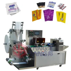 YB-SJ260 Automatic Single Alcohol Prep Pad Alcohol Wet Baby Wipes Tissue Towel Production Folding Packing Machine