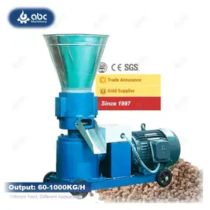 200-300 kg/h High Quality Animal Feed Grinder And Mixer Machine