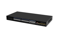 Commutateur de réseau d'entreprise géré de couche 3 HC-SWTG342408F, 36 ports Gigabit SFP, 8 ports combo RJ45, 4 ports 10G SFP+, montable en rack
