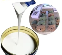 Caoutchouc de silicone liquide RTV2 à durcissement à l'étain pour la fabrication de moules de poignées d'escalade, haute résistance à la déchirure, faible rétrécissement, silicone de moulage
