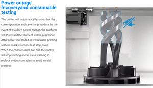 <span class=keywords><strong>3D</strong></span> 1000D klipper hiệu suất cao nền tảng lớn Carbon tốt hơn máy in <span class=keywords><strong>3D</strong></span> 1000*1000*1000mm máy in <span class=keywords><strong>3D</strong></span> cho xe bội thu - Product Image 5