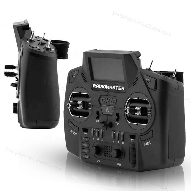 RadioMaster GX12 Crush Gemini FPV Radio Controller 1000Hz High Speed 3D CNC Hall Gimbals Gemini ELRS Transmitter Bulk Price