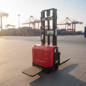 รถยกพาเลทไฟฟ้าแบบยกสองชั้น รุ่น CDD15 รับน้ำหนัก 1500 กก. ปรับระดับความสูงได้ สำหรับพาเลทมาตรฐาน - Product Image 1