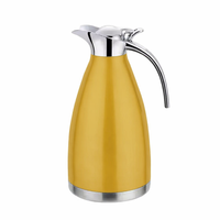 Termo de Acero Inoxidable con Aislamiento al Vacío de 1.5L/2L, Precio de Fábrica, Aislamiento Térmico de 24-36 Horas, Resistente al Calor