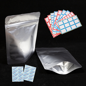 50 gói 1 gallon Mylar túi (thêm dày 9.4 mil, 14 "x 10") chân không resealable Ziplock Mylar túi với 300cc oxy hấp thụ Túi - Product Image 4