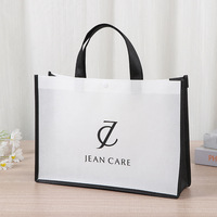 Sac fourre-tout en non-tissé avec fermeture à bouton-pression, bonne impression, meilleure capacité de charge, couture