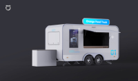 Nouvelle remorque de restauration rapide, camion de pizza entièrement équipé, cuisine mobile en fibre de verre, chauffage intégré, service de café polyvalent en extérieur