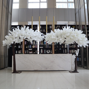 Đám Cưới Đường Trang Trí Màu Hồng Trắng Nhân Tạo Vòm Đường Cong Hoa Anh Đào Cây Cho Đám Cưới Trang Trí Nội Thất - Product Image 5