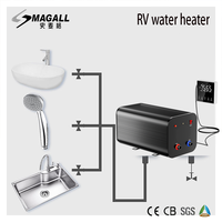 Petit chauffe-eau électrique domestique 12V-240V, économie d'énergie, chauffage rapide, réservoir intérieur en acier inoxydable 10-30L pour voitures et hôtels