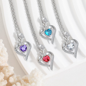 Collar de Pareja Romántico con Mensaje de Amor en 100 <span class=keywords><strong>Idiomas</strong></span>, Regalo de Aniversario para Parejas, Recuerdo de Boda o San Valentín - Product Image 3