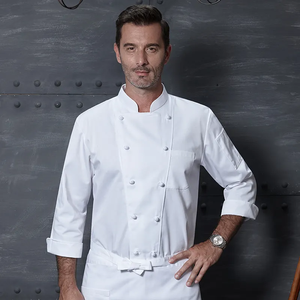 China Factory Direct Customized <strong>Chef</strong> Clothes <strong>Chef</strong> <strong>Uniform</strong> Custom <strong>Chef</strong> Jacket for <strong>Kitchen</strong> Staff <strong>Uniforms</strong> Manufacturer Wholesale - Product Image 3