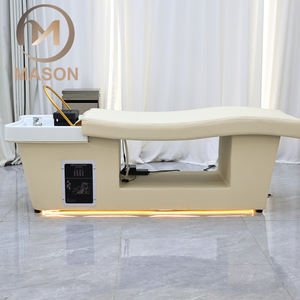 Tempat Tidur Pijat Elektrik Ergonomis untuk <span class=keywords><strong>Spa</strong></span> Kepala Jepang & Pijat Thailand dengan Desain Modern yang Tahan Lama dan Bak Fiberglass Melengkung untuk Salon <span class=keywords><strong>SPA</strong></span> - Product Image 5