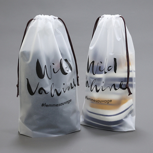 Chaussettes écologiques, pochette en magasin, logo personnalisé, haute qualité, pour tous les jours, culottes, avec cordon de serrage, nouveauté 2020 - Product Image 2