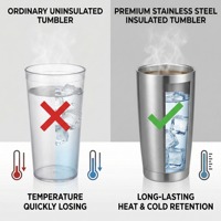Gobelet à café personnalisé 20 oz en acier inoxydable, isolé sous vide, avec couvercle et paille, pour gravure laser