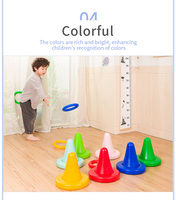 Nouvelle conception, jouet sensoriel pour enfants, entraînement sensoriel en intérieur, jouet en plastique écologique, pierre d'équilibre, chaise inclinée, 4 ans, unisexe