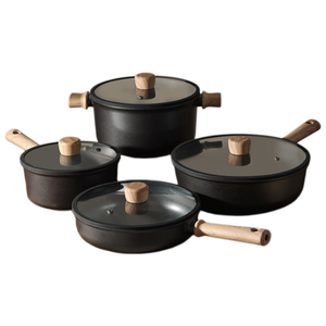 Juego de Utensilios de Cocina de Titanio Antiadherentes de 3 Piezas, Resistentes a los Arañazos, para Inducción, Gas, Vitrocerámica - Product Image 2