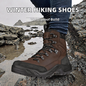 Nouvelles chaussures de randonnée d'extérieur pour homme, style luxe été automne hiver, antidérapantes, imperméables, semelle en caoutchouc - Product Image 2