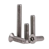 Vis CSK en acier inoxydable 304 personnalisée en usine ISO14581 GB2673 m4 m5 m6 m8 m10 vis torx à tête fraisée antivol avec goupille