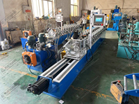 1. Machine de formage à froid automatique à grande vitesse pour profilés en C, machine de charpente en acier léger avec contrôle PLC pour cloisons sèches