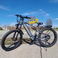 Vélo électrique exclusif transfrontalier Shengmilo MX05, cadre en alliage d'aluminium de 26 pouces, batterie au lithium 48V, vélo de montagne adapté à la neige