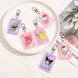 Custom Cute New Cartoon Character Melotti Kulomi Creative Acrylic UV Printed PVC Plastic <b>Keychain</b> Bag Hanging Pendant Wholesale - Product Image 2