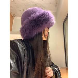 Sombreros de Piel Rusos de Diseño Nuevo y Moderno, Sombreros de Piel de Invierno de Alta Calidad para Mujer que Mantienen el Calor - Product Image 2