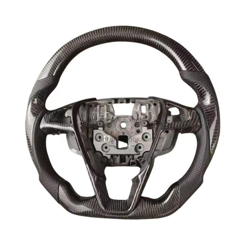 carbon fiber+perforated leather+carbon fiber grip