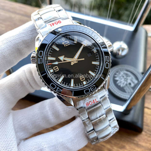 Reloj de Buceo Mecánico de Lujo de Alta Calidad, 44 mm, Fábrica N1, Movimiento 9900, Resistente al Agua, Bisel de Cerámica Negra, Cronógrafo, 300 m - Product Image 6