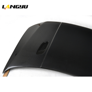 LANGyu Pièces et accessoires automobiles Systèmes de carrosserie automobile 	 Capot moteur pour Volkswagen <span class=keywords><strong>POLO</strong></span> <span class=keywords><strong>GTI</strong></span> Style en fibre de carbone, capot de protection 11-18 - Product Image 5