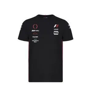 Custom Printed Polyester Quick Dry Casual Promotional Men Racing Sports T-Shirt Pour Les Hommes