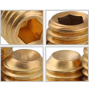 Varilla Roscada de Latón, Perno Hexagonal, Barra Roscada Completa M8 M10 M12 M16 para Industria Pesada - Product Image 2