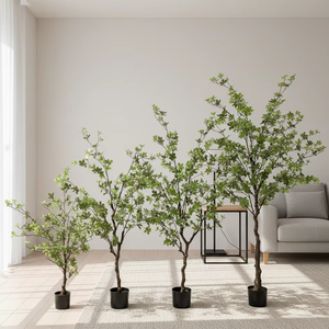 Árbol Artificial <span class=keywords><strong>de</strong></span> Enkianthus Perulatus, Flor <span class=keywords><strong>de</strong></span> <span class=keywords><strong>Nieve</strong></span> Japonesa Artificial con Follaje Verde Denso para Decoración <span class=keywords><strong>de</strong></span> Interiores, Hogar y Oficina, Varios Tamaños - Product Image 1