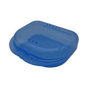 Kleurrijke plastic tandendoos voor beugels, opbergdoos voor orthodontische beugels, transparante kunstgebitdoos, mondplaat, transparante tandheelkundige organizer - Product Image 3