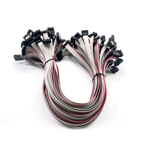 AichieTech Custom 2.54mm Pitch Gray <b>Ribbon</b> Cable IDC Connector <b>Wire</b> Harness Electronic Application - Product Image 2