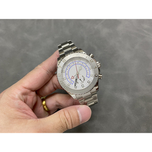 Reloj de pulsera de cuarzo para hombre con espejo de zafiro de 44mm de alta calidad, reloj luminoso de acero inoxidable de 22mm con logotipo personalizado ODM suministrado - Product Image 4
