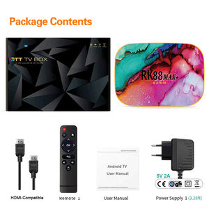 Leadcool RK3318 RK88 MAX Plus Smart TV Box Android 11.0 4GB 64GB RK3318 Wifi Dual BT 4.0 4K 1080P TV Box - Product Image 6