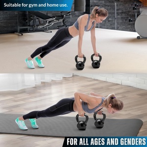 Kettlebells et haltères peints en <span class=keywords><strong>fonte</strong></span> pour usage commercial en gros, pour le rehaussement des fessiers, la sculpture corporelle et l'amincissement des bras - Product Image 2