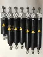 Cylindre de pression d'huile personnalisé à simple effet nickelé de qualité supérieure récoltant le cylindre hydraulique à prix compétitif