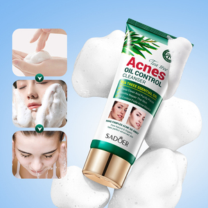 SADOER Bio Vegan Anti-Acné <span class=keywords><strong>Nettoyant</strong></span> <span class=keywords><strong>Visage</strong></span> Bonjour Arbre À Thé <span class=keywords><strong>Gel</strong></span> <span class=keywords><strong>Nettoyant</strong></span> 100g Offre Spéciale Coréen Soins De La Peau OEM Marque Privée - Product Image 2