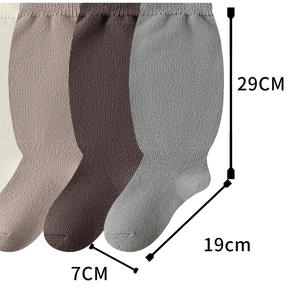 مدفأة أقدام عالية الجودة للنساء 40S خيوط متماسكة على الطريقة اليابانية JK Lolita جوارب فضفاضة - Product Image 3