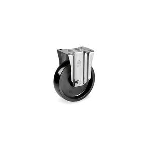 TELLURE ROTA - 678103 Ruedas macizas de resina termoendurecible, soporte fijo tipo NL-ancho de rueda 35mm, Ø 125 mm (Cant. 6) - Product Image 1