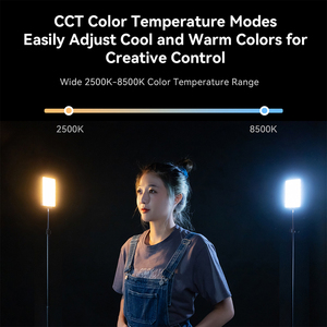 Rm120 siêu mỏng RGB video ánh sáng siêu dài-pin cuộc sống xách tay tất cả-trong-một thiết kế 2500K ~ 8500K chụp ảnh - Product Image 4