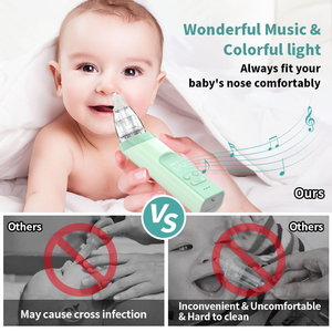 Inhalador de nariz para bebés, inhalador de nariz, inhalador de nariz eléctrico, congestión Nasal para niños, descarga Nasal, dragado, limpiador Nasal - Product Image 2